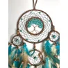 🌿 Attrape-Rêves Arbre de Vie Turquoise & Nature
