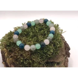 🌸💧 Bracelet “Harmonie du Cœur & de l’Âme” Amour, Intuition & Sérénité