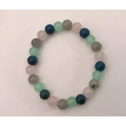 🌸💧 Bracelet “Harmonie du Cœur & de l’Âme” Amour, Intuition & Sérénité