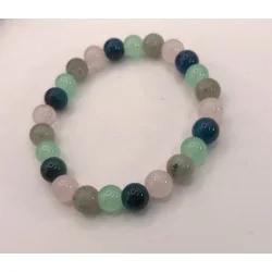 🌸💧 Bracelet “Harmonie du Cœur & de l’Âme” Amour, Intuition & Sérénité