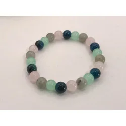 🌸💧 Bracelet “Harmonie du Cœur & de l’Âme” Amour, Intuition & Sérénité