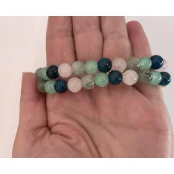 🌸💧 Bracelet “Harmonie du Cœur & de l’Âme” Amour, Intuition & Sérénité