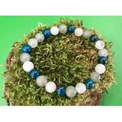 Bracelet “Sagesse Céleste Clarté, Intuition & Protection