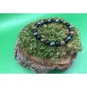 🌑 Bracelet Triple Protection – Œil de Tigre • Obsidienne Noire • Hématite