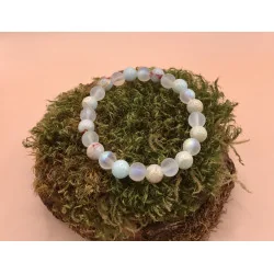 🌿 Bracelet “Anxiété – Sérénité & Apaisement” | Pierres naturelles 8 mm