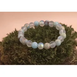 🌿 Bracelet “Anxiété – Sérénité & Apaisement” | Pierres naturelles 8 mm