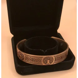 🌟 Bracelet Celtique – Médaillons Arbre de Vie