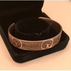 🌟 Bracelet Celtique – Médaillons Arbre de Vie