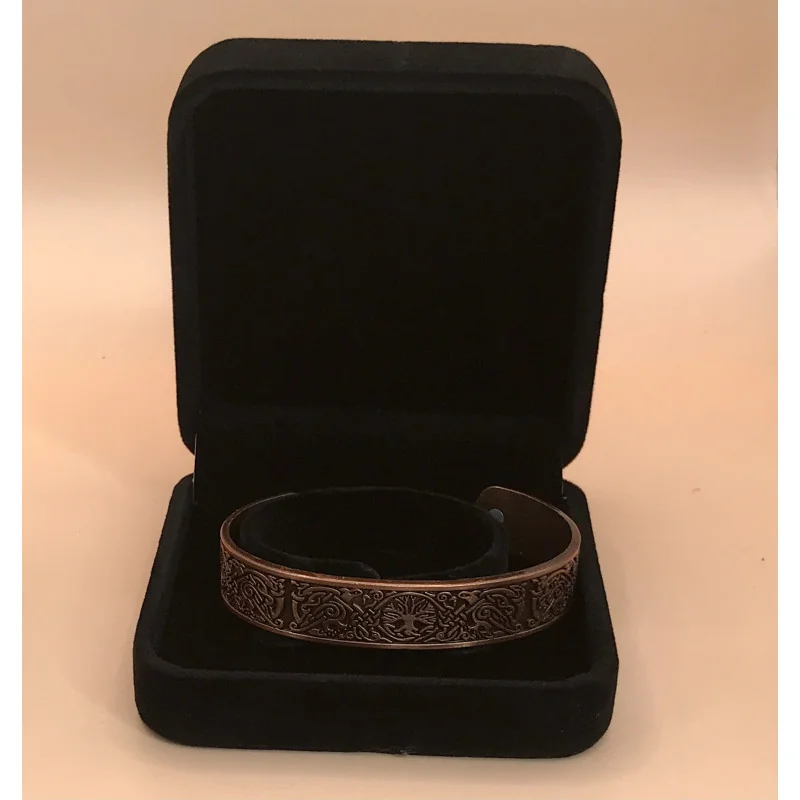 Bracelet magnétique en cuivre Arbre de Vie