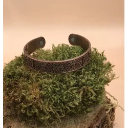 Bracelet magnétique en cuivre Arbre de Vie