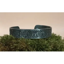 Bracelet magnétique argenté Arbre de Vie