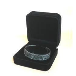 Bracelet magnétique argenté Arbre de Vie