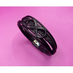 🛡️ Bracelet Viking symbole de l’Infini