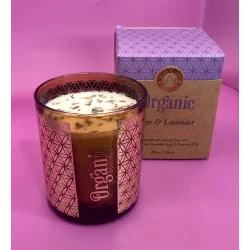 Bougie Parfumée Bio Sauge & Lavande.
