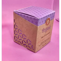 Bougie Parfumée Bio Sauge & Lavande.