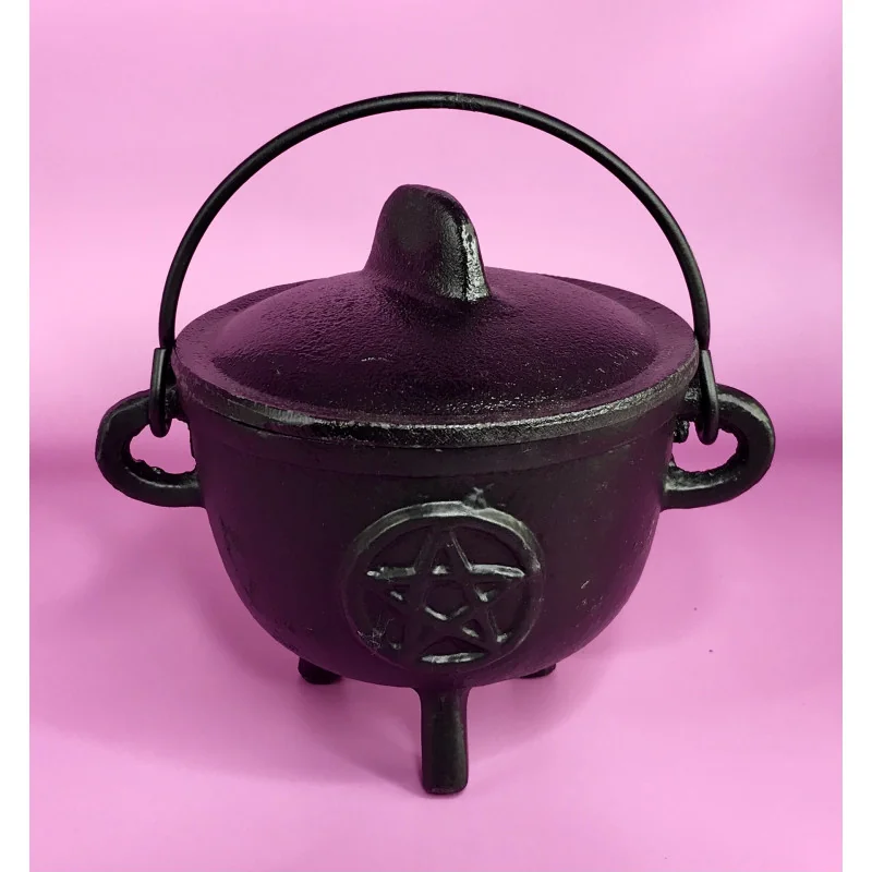 Chaudron de Sorcière Blanche Pentacle ✨