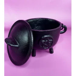 Chaudron de Sorcière Blanche Pentacle ✨