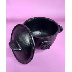 Chaudron de Sorcière Blanche Pentacle ✨