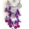 Attrape rêve violet
