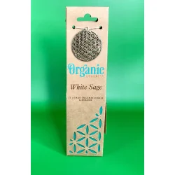 🌿 Encens Sauge Blanche Fleur de Vie