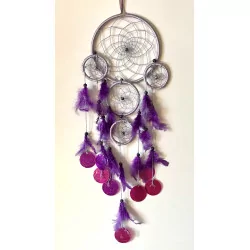 Attrape rêve violet