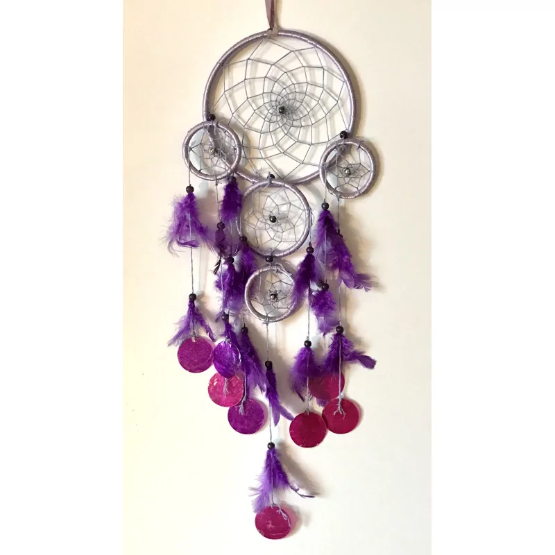 Attrape rêve violet