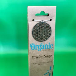 🌿 Encens Sauge Blanche Fleur de Vie