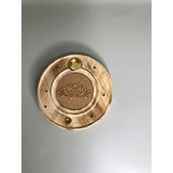 Brûle-Encens Lotus Bois naturel