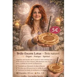 Brûle-Encens Lotus Bois...