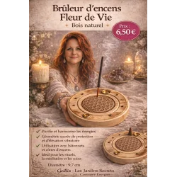 Brûleur d’encens Fleur de...