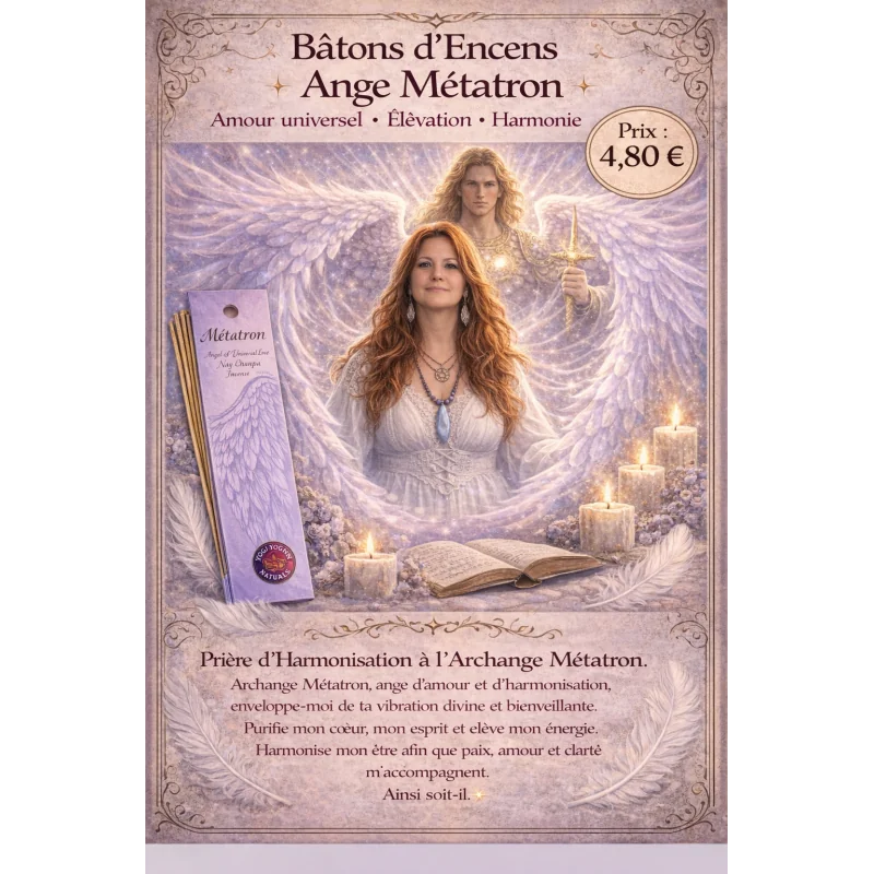Bâtons d’Encens Ange Métatron