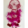 Attrape rêve fushia