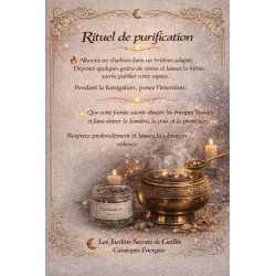 Résine Purification Nettoyage énergétique & élévation vibratoire