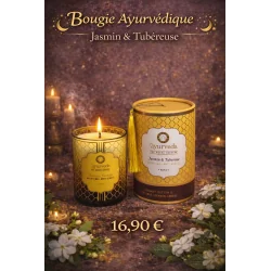 Bougie Ayurvédique Jasmin...