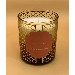 🌿 Bougie Ayurvédique Kapha Sauge sacrée & Menthe