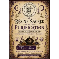 ✨ Résine Sacrée de Purification – 25 g ✨