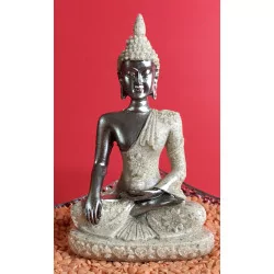 Statue de Bouddha en résine...