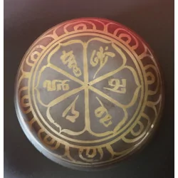 Bol chantant Tibet mantra gravé