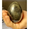 Oeuf Obsidienne Oeil céleste de 6 cm .