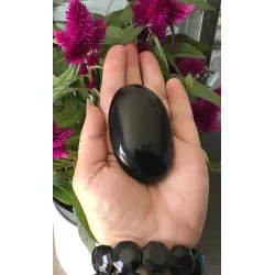 Galet Obsidienne Oeil Céleste.