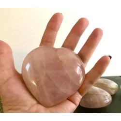 Cœur Quartz Rose